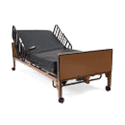 Semi Electric Hospital Bed with Innerspring Mattress